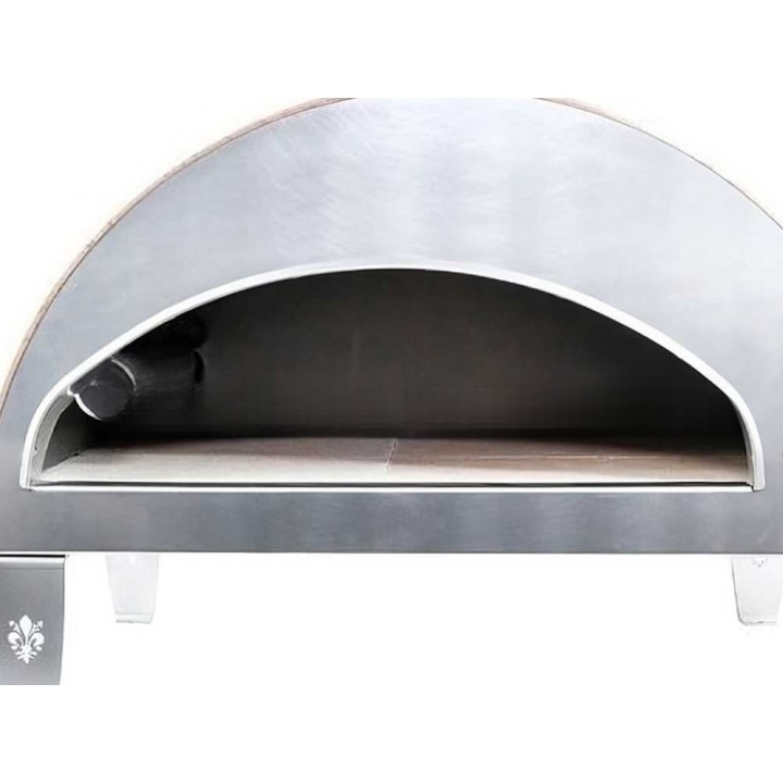 Emozione Acquamarina kaasupizzauuni ulkokäyttöön, 11 kW, 40 × 70 cm, biscotto-paistolevy