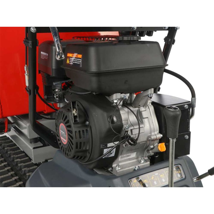 GeoTech Pro GeoPorter 550 DHSL Hydro telamotokärry, 9 HP, 500 kg, hydraulinen pantografílava