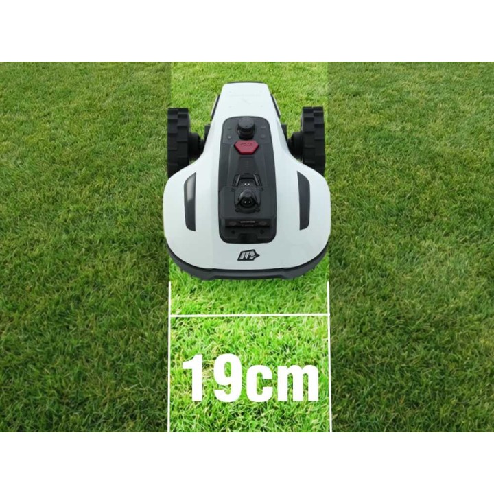 YUKA mini 2 1000 robottiruohonleikkuri ilman rajalankaa, 1 000 m², LiDAR, 21,6 V