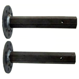 Kiinteiden napojen pari traktoripyörille sisäkuusio 27 mm