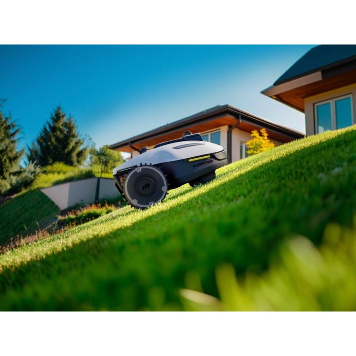 YUKA mini 2 1000 robottiruohonleikkuri ilman rajalankaa, 1 000 m², LiDAR, 21,6 V