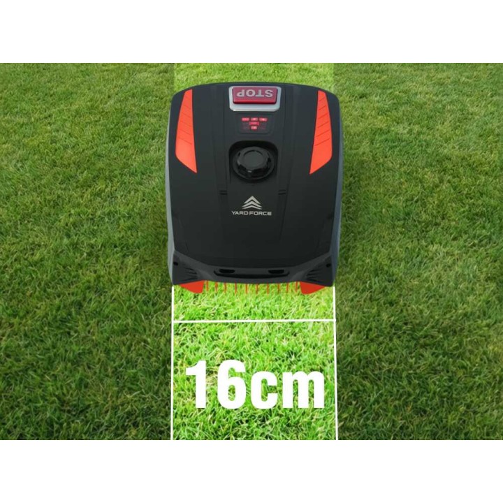 Yard Force MB400 robottiruohonleikkuri, 400 m², 20 V, rajakaapelilla
