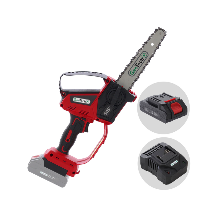 GeoTech X Line PS 20V akkukäyttöinen oksasaha 20 V 2 Ah 20 cm