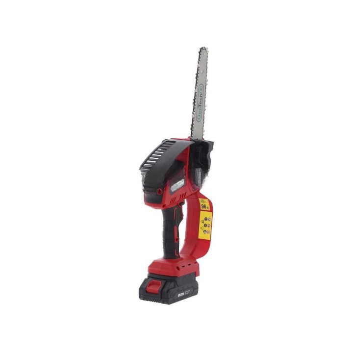 GeoTech X-Line PS-20V akkukäyttöinen oksasaha, 20 V, 2 Ah, 20 cm