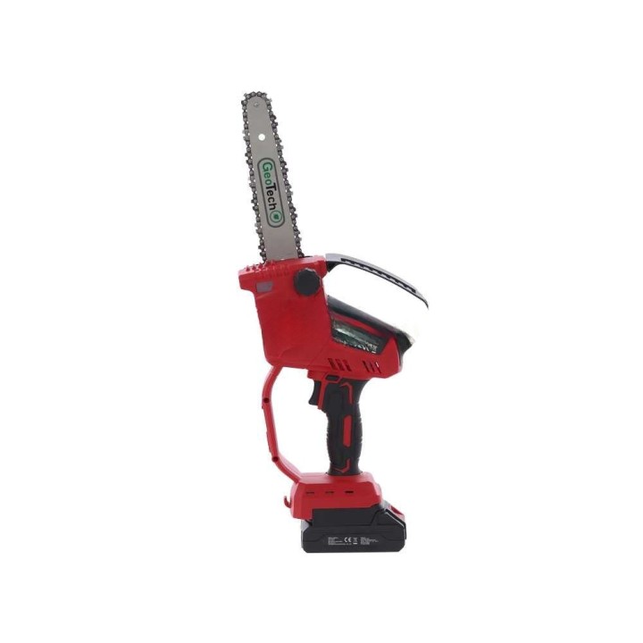 GeoTech X-Line PS-20V akkukäyttöinen oksasaha, 20 V, 2 Ah, 20 cm