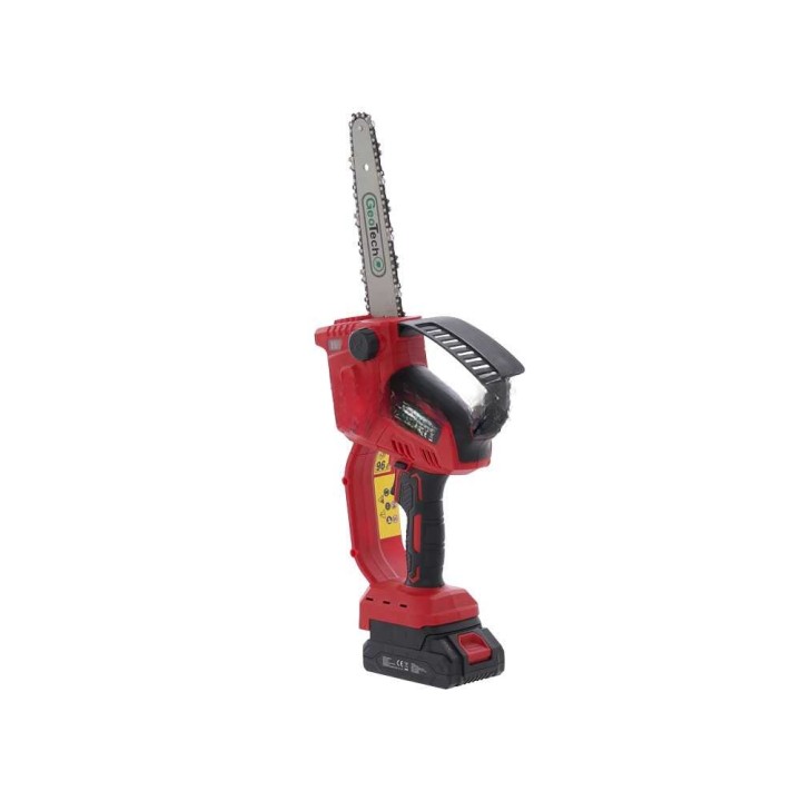 GeoTech X-Line PS-20V akkukäyttöinen oksasaha, 20 V, 2 Ah, 20 cm