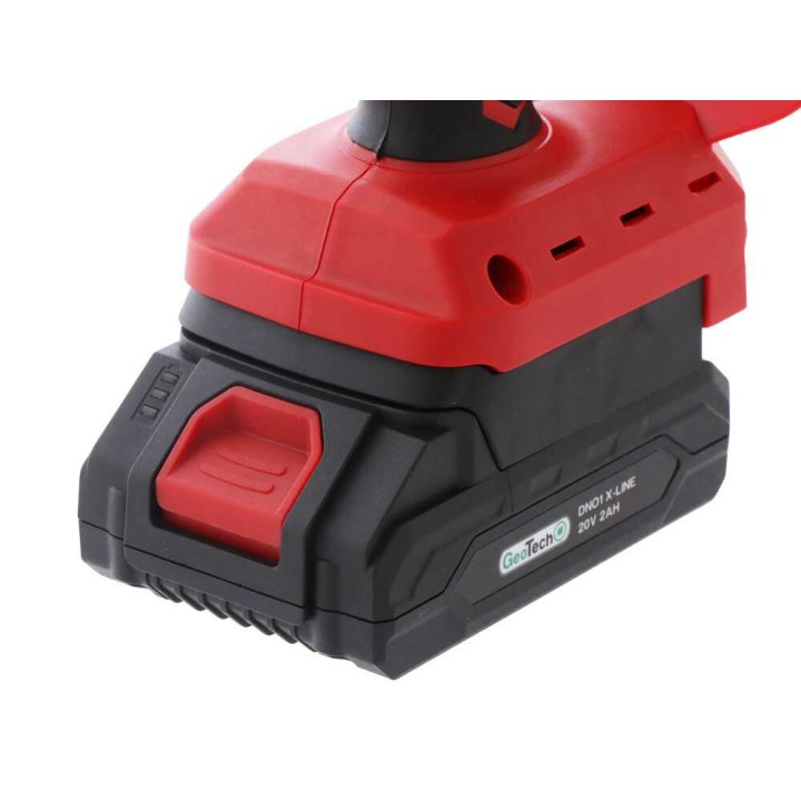GeoTech X-Line PS-20V akkukäyttöinen oksasaha, 20 V, 2 Ah, 20 cm