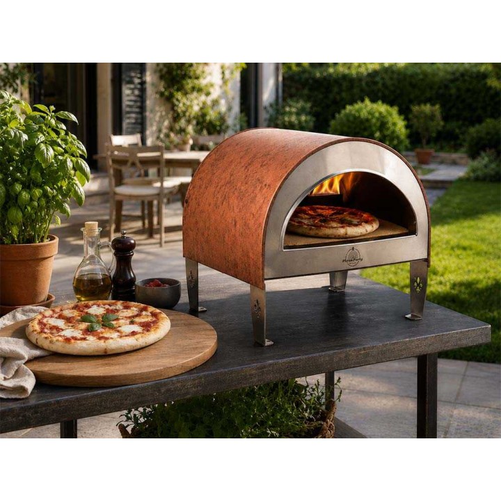 Pizza Party Ardore kaasupizzauuni ulkokäyttöön, 6 kW, 40 × 40 cm, 550 °C