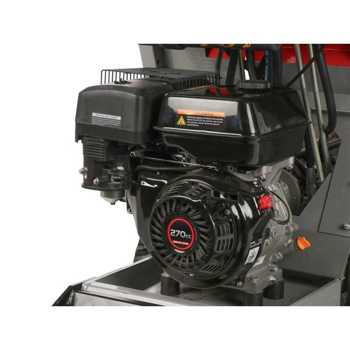 GeoPorter 650 DHS Hydro telaketjukärry, 650 kg, 9 HP, hydraulinen dumper-lava