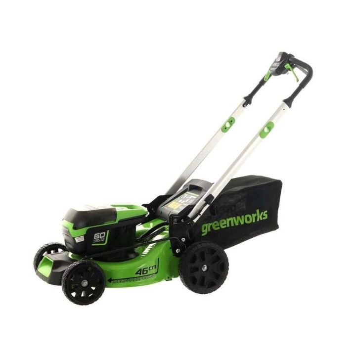 Greenworks GD60LM46SP akkuruohonleikkuri, 60 V, 2 Ah, 46 cm