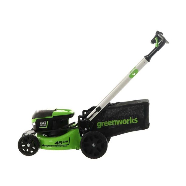 Greenworks GD60LM46SP akkuruohonleikkuri, 60 V, 2 Ah, 46 cm