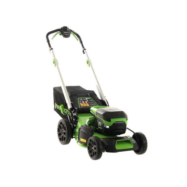 Greenworks GD60LM46SP akkuruohonleikkuri, 60 V, 2 Ah, 46 cm