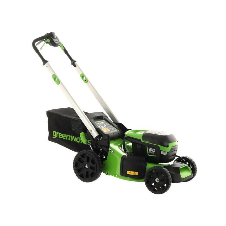 Greenworks GD60LM46SP akkuruohonleikkuri, 60 V, 2 Ah, 46 cm