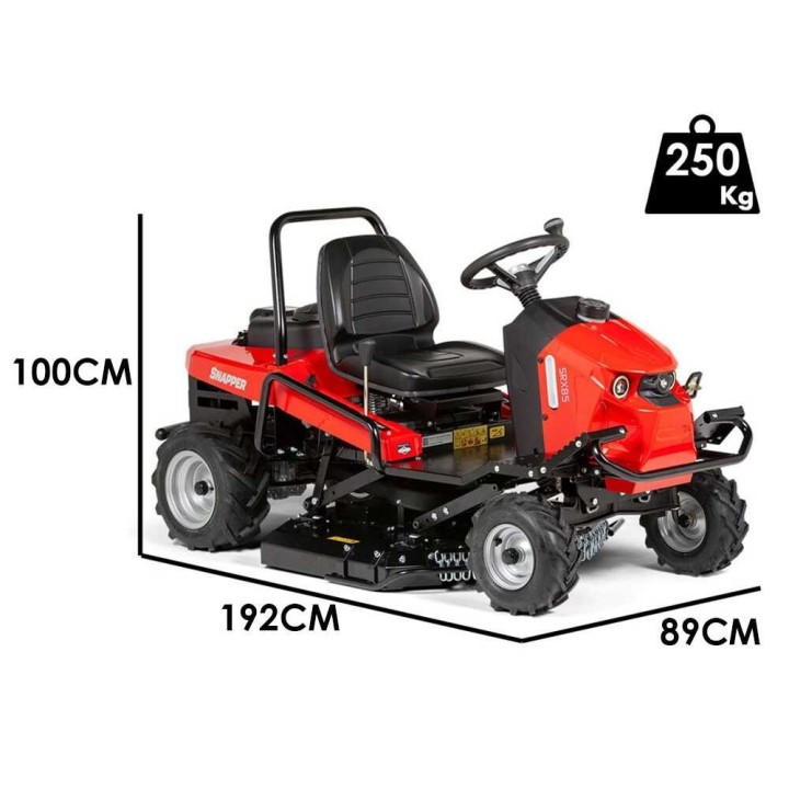 Snapper SRX85 traktorimallinen raivausleikkuri, 85 cm, Briggs & Stratton 656 cm³