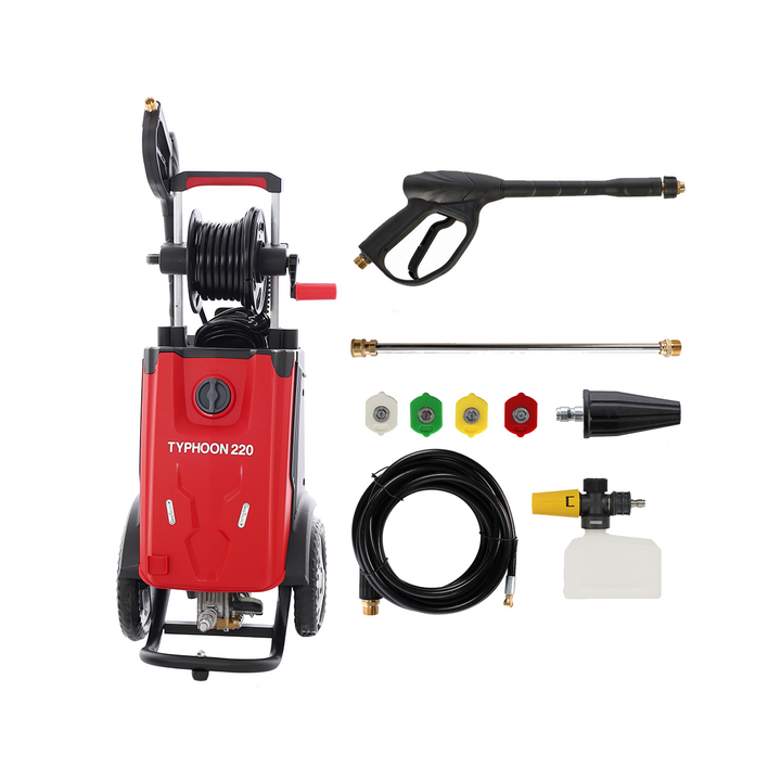 GeoTech Typhoon 220 painepesuri 220 bar 2 900 W 230 V