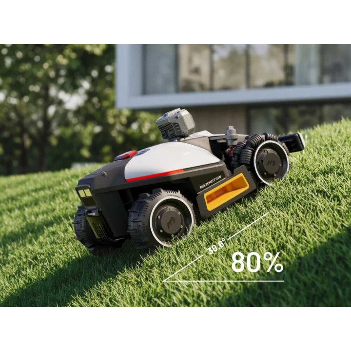 LUBA mini AWD LiDAR 1500 robottiruohonleikkuri, neliveto, ilman rajalankaa