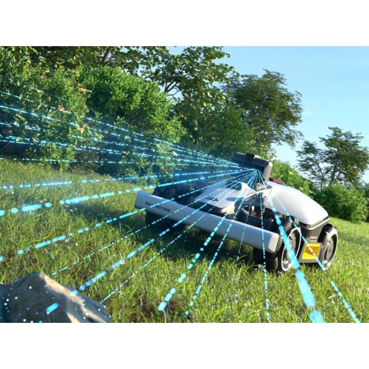 LUBA mini AWD LiDAR 1500 robottiruohonleikkuri, neliveto, ilman rajalankaa