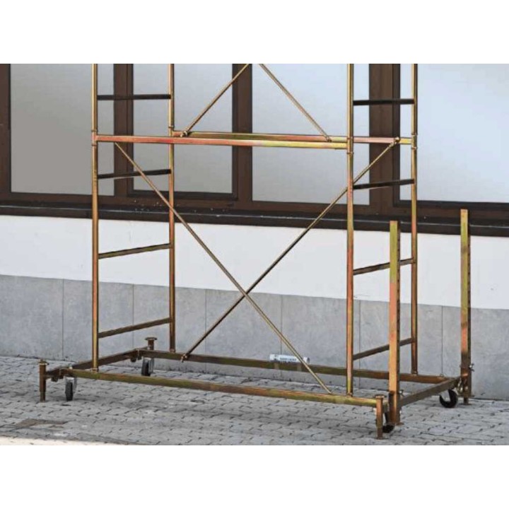 S.T.P. Kappa A31K2520 siirrettävä työteline, 520 cm, teräs, 4 pyörää