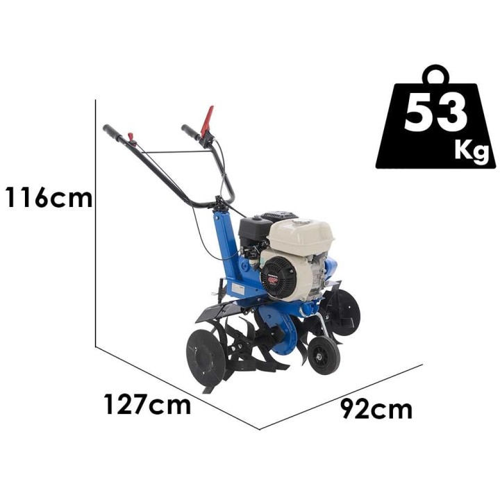 YET 130 motojyrsin, Honda GP200, 6,5 HP, 60–90 cm