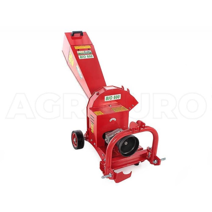 BIO 600 3P traktorikäyttöinen biotriturator, 20–40 HP, 60 mm
