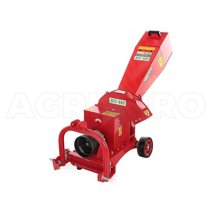 BIO 600 3P traktorikäyttöinen biotriturator, 20–40 HP, 60 mm