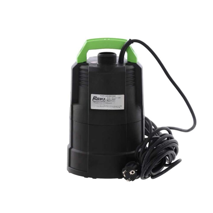 Ribimex PRPVC365A kirkasveden uppopumppu, 350 W, 6 000 l/h, 220–240 V