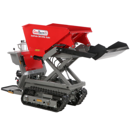 GeoPorter 580 DHSL Hydro telavetoinen moottorikärry 9 HP hydraulinen pantograf lava