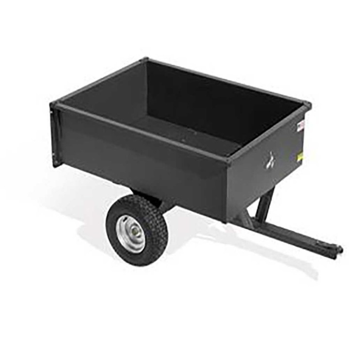 MGF hinattava peräkärry puutarhatraktoriin, 544 kg, 122 × 86 × 37 cm