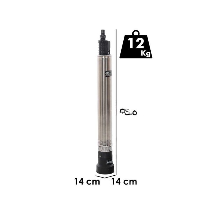 Ribimex PRPVC900AUTO uppopumppu puhtaalle vedelle, 900 W, 4 500 l/h