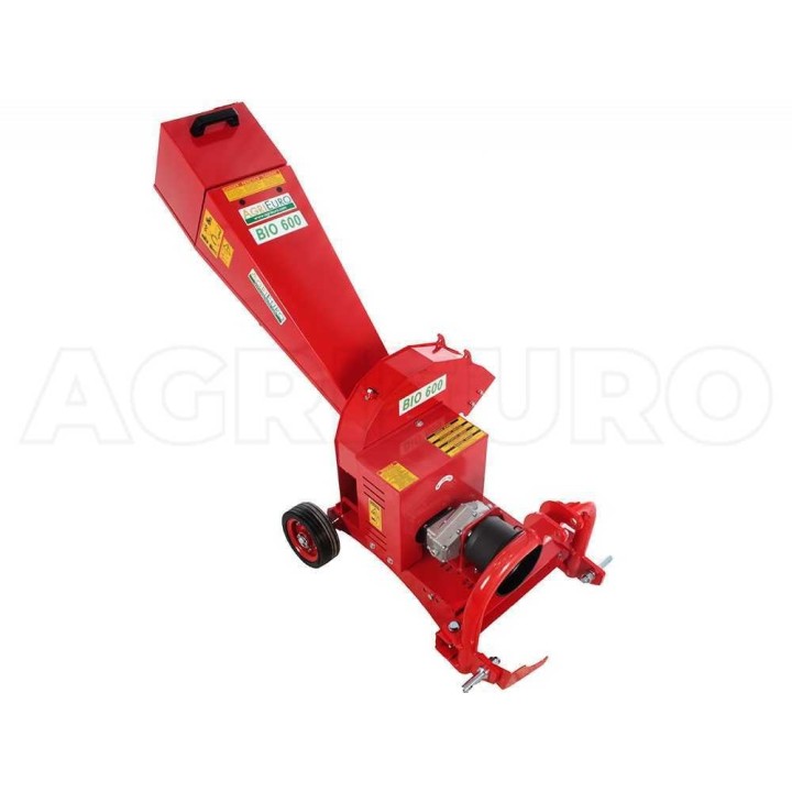 BIO 600 3P traktorikäyttöinen biotriturator, 20–40 HP, 60 mm