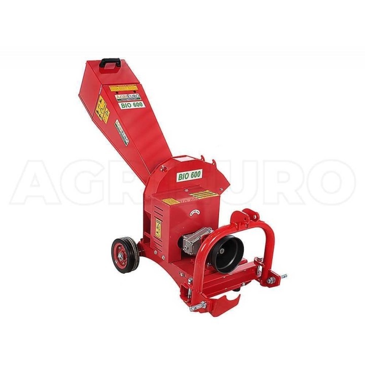 BIO 600 3P traktorikäyttöinen biotriturator, 20–40 HP, 60 mm