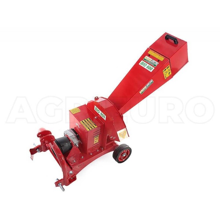 BIO 600 3P traktorikäyttöinen biotriturator, 20–40 HP, 60 mm