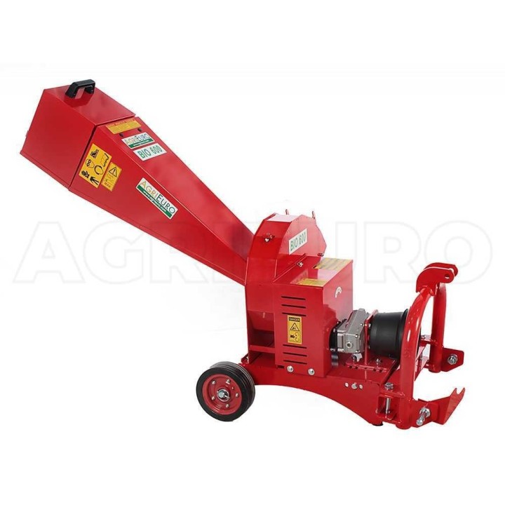 BIO 600 3P traktorikäyttöinen biotriturator, 20–40 HP, 60 mm