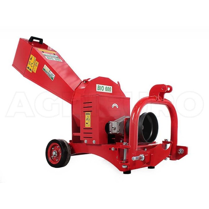BIO 600 3P traktorikäyttöinen biotriturator, 20–40 HP, 60 mm