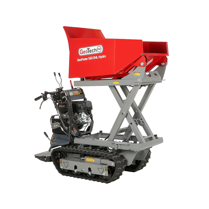 GeoTech Pro GeoPorter 550 DHL Hydro teladumper 9 HP 500 kg hydraulinen lava