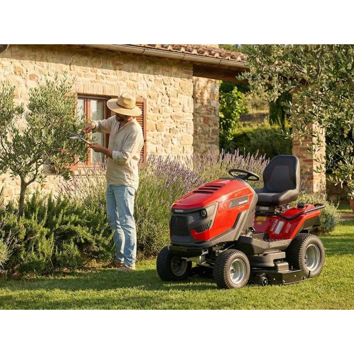 Snapper STX122 ajoleikkuri, 122 cm, Briggs&Stratton 724 cm³, 24 HP, silppurileikkuu