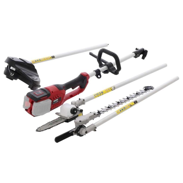GeoTech X-Line MT-40V akkukäyttöinen monitoimityökalu, raivaussaha, ketjusaha ja pensasleikkuri 40 V