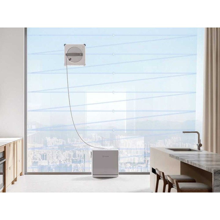 Ecovacs WINBOT W2S OMNI ikkunoidenpesurobotti, 24 V, sovellushallinta