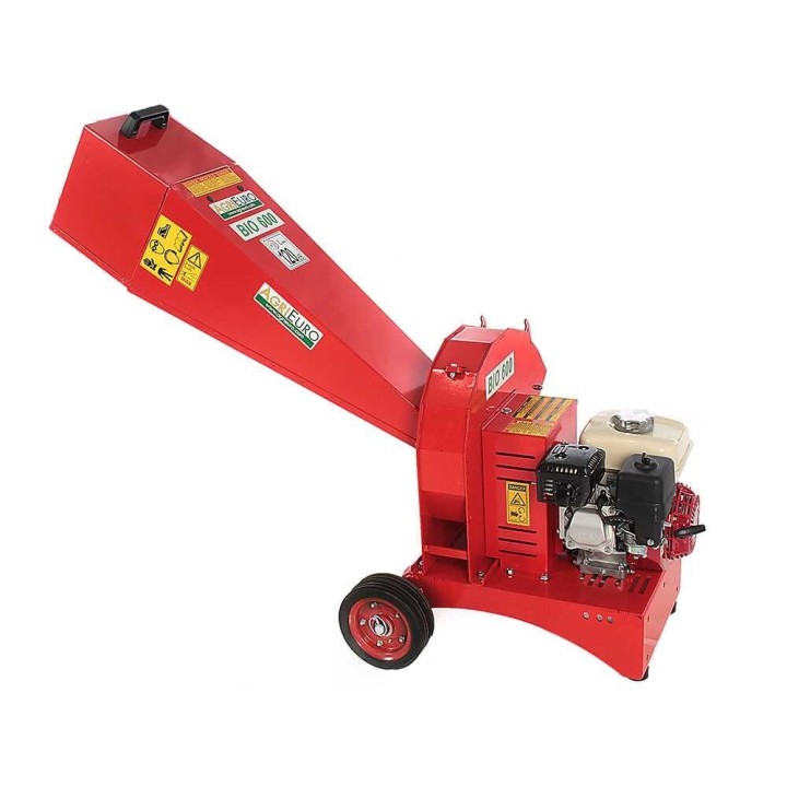 BIO 600 -biotriturator Honda GX 200, 7 HP, oksille enintään 60 mm
