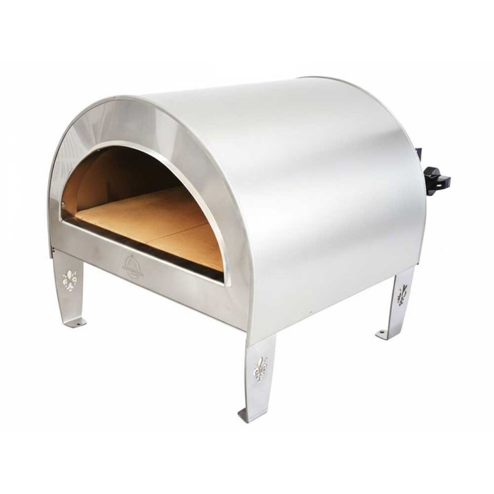 Pizza Party Ardore Silver kaasupizzauuni, 40 × 40 cm, 6 kW, 550 °C