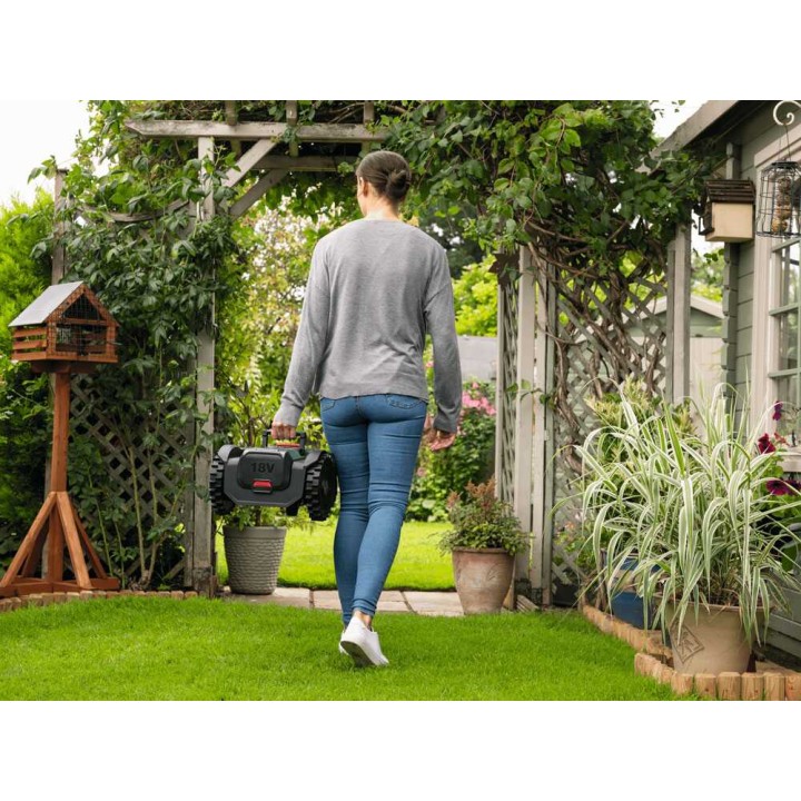 Bosch VISIMOW18V-200 robottiruohonleikkuri, 200 m², 18 V, ilman akkua ja laturia