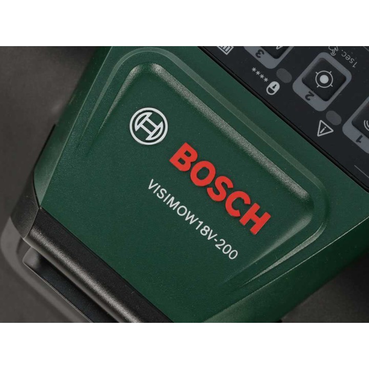 Bosch VISIMOW18V-200 robottiruohonleikkuri, 200 m², 18 V, ilman akkua ja laturia
