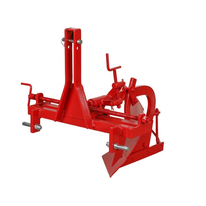MD-02B yksiteräinen aura traktoreille, 24 cm, kierresäätö, 77 kg