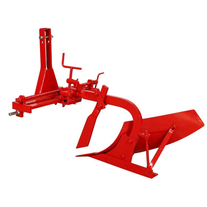 MD-02B yksiteräinen aura traktoreille, 24 cm, kierresäätö, 77 kg