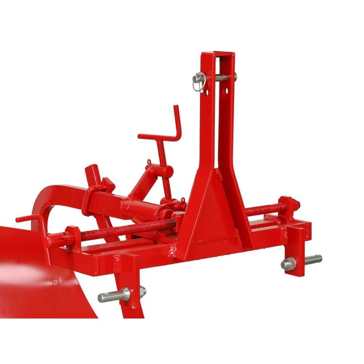 MD-02B yksiteräinen aura traktoreille, 24 cm, kierresäätö, 77 kg