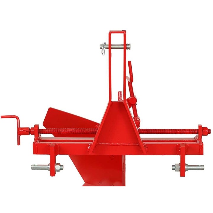 MD-02B yksiteräinen aura traktoreille, 24 cm, kierresäätö, 77 kg