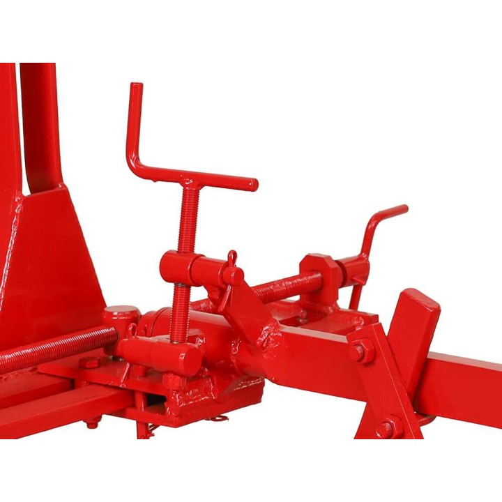 MD-02B yksiteräinen aura traktoreille, 24 cm, kierresäätö, 77 kg