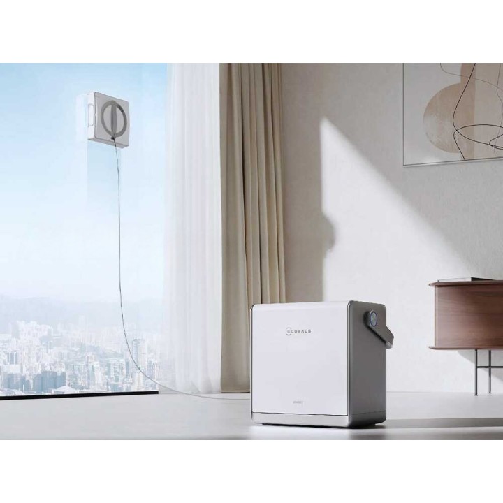 Ecovacs WINBOT W2 PRO OMNI ikkunanpesurobotti, 24 V, akku- ja verkkokäyttö