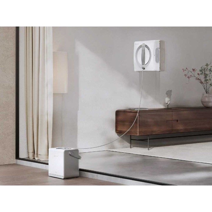 Ecovacs WINBOT W2 PRO OMNI ikkunanpesurobotti, 24 V, akku- ja verkkokäyttö