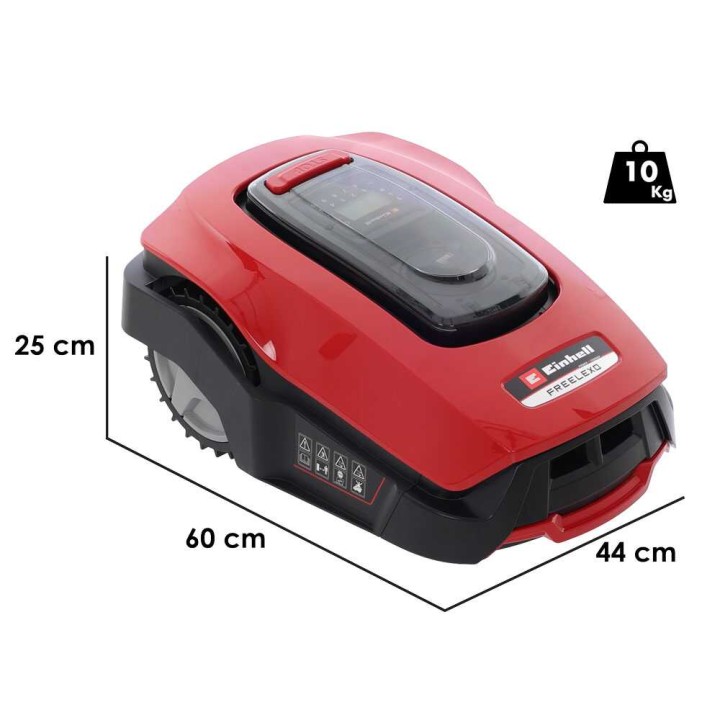 Einhell FREELEXO 800 LCD BT robottiruohonleikkuri, 18 V, 2 Ah, 800 m²
